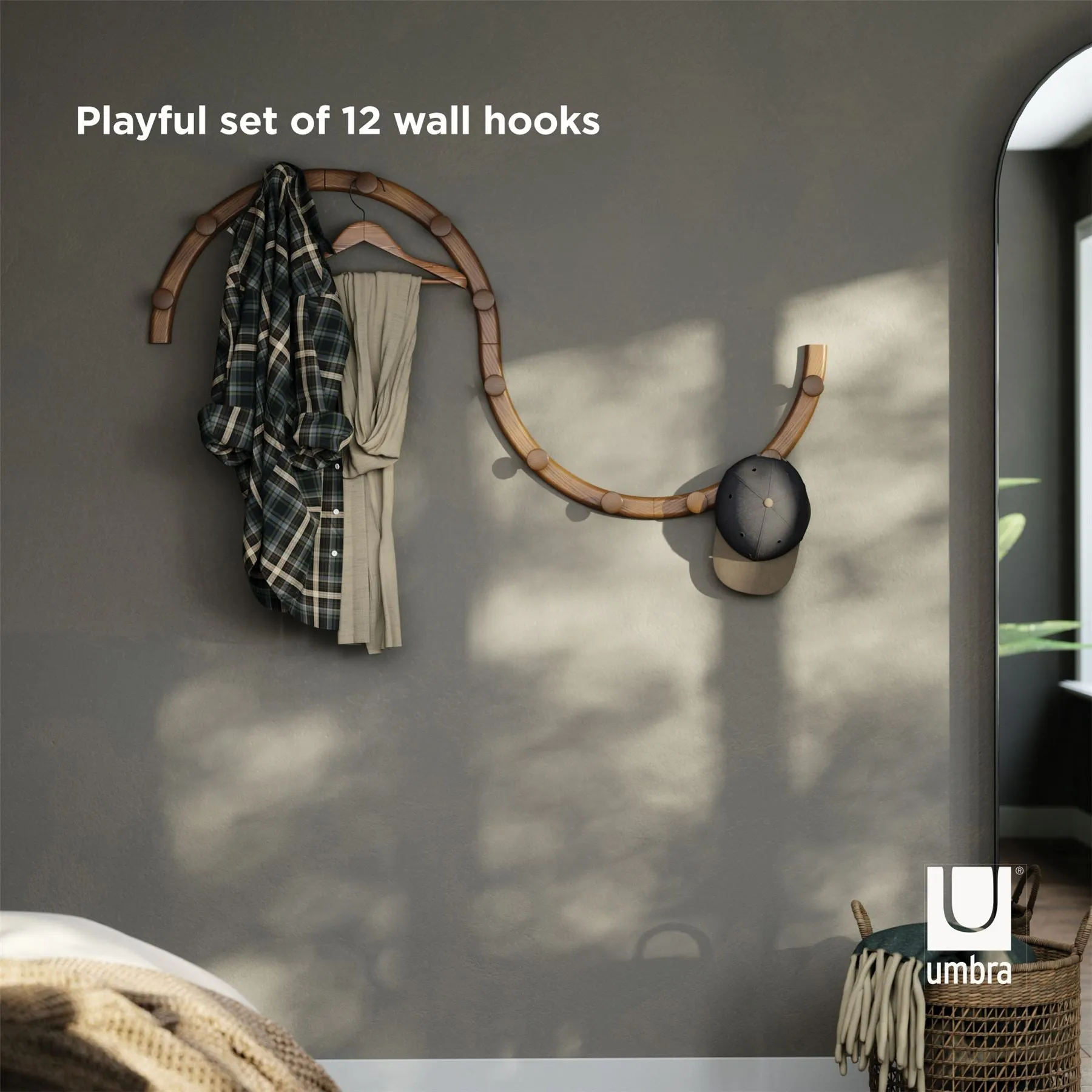 Umbra Slinka Wall Hooks Set of 4