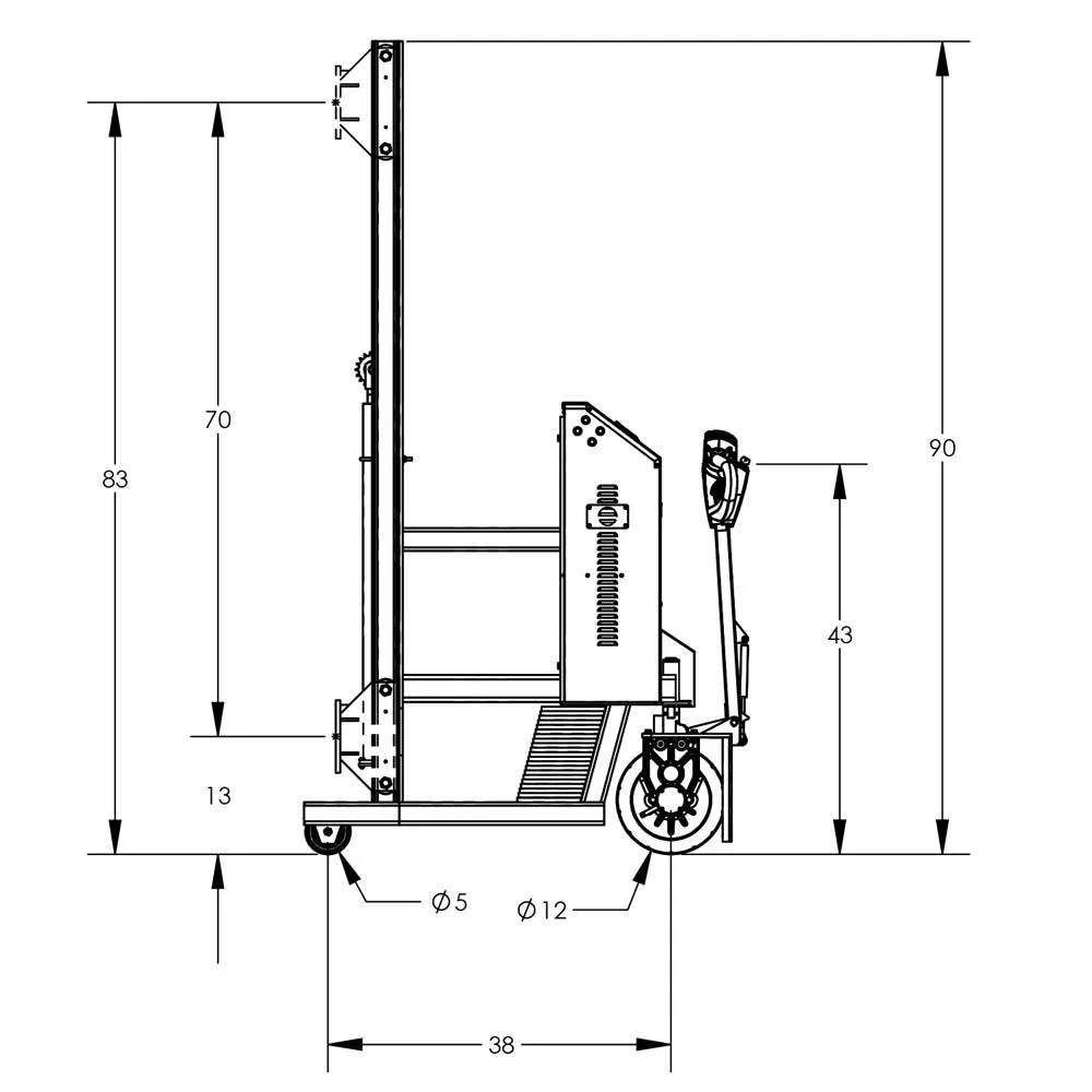 Valley Craft Steel Universal Lifts & Stackers