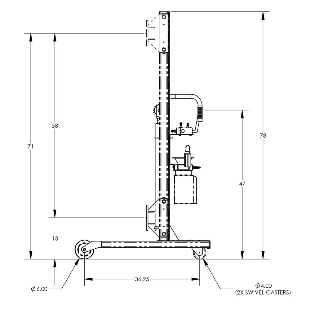 Valley Craft Steel Universal Lifts & Stackers