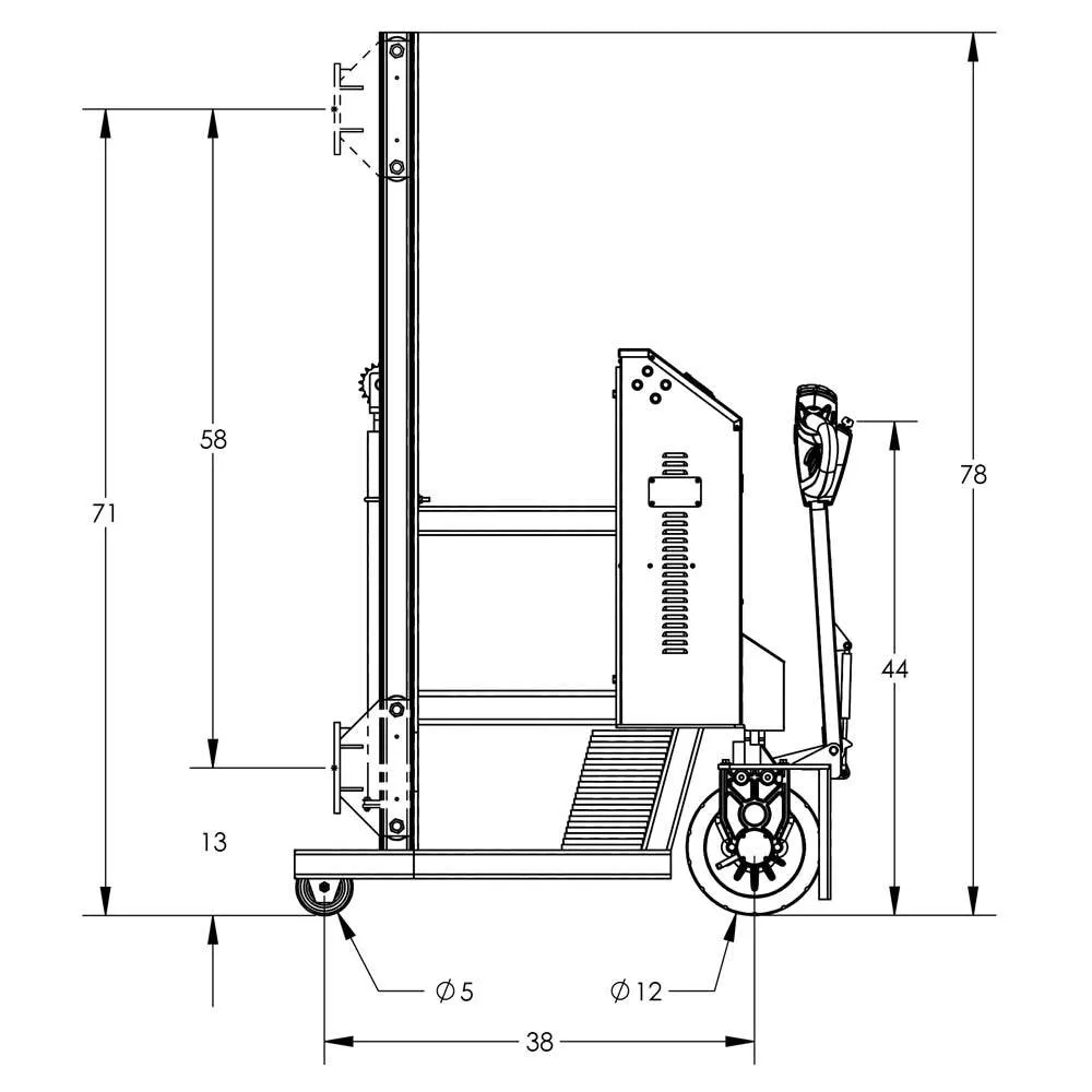 Valley Craft Steel Universal Lifts & Stackers