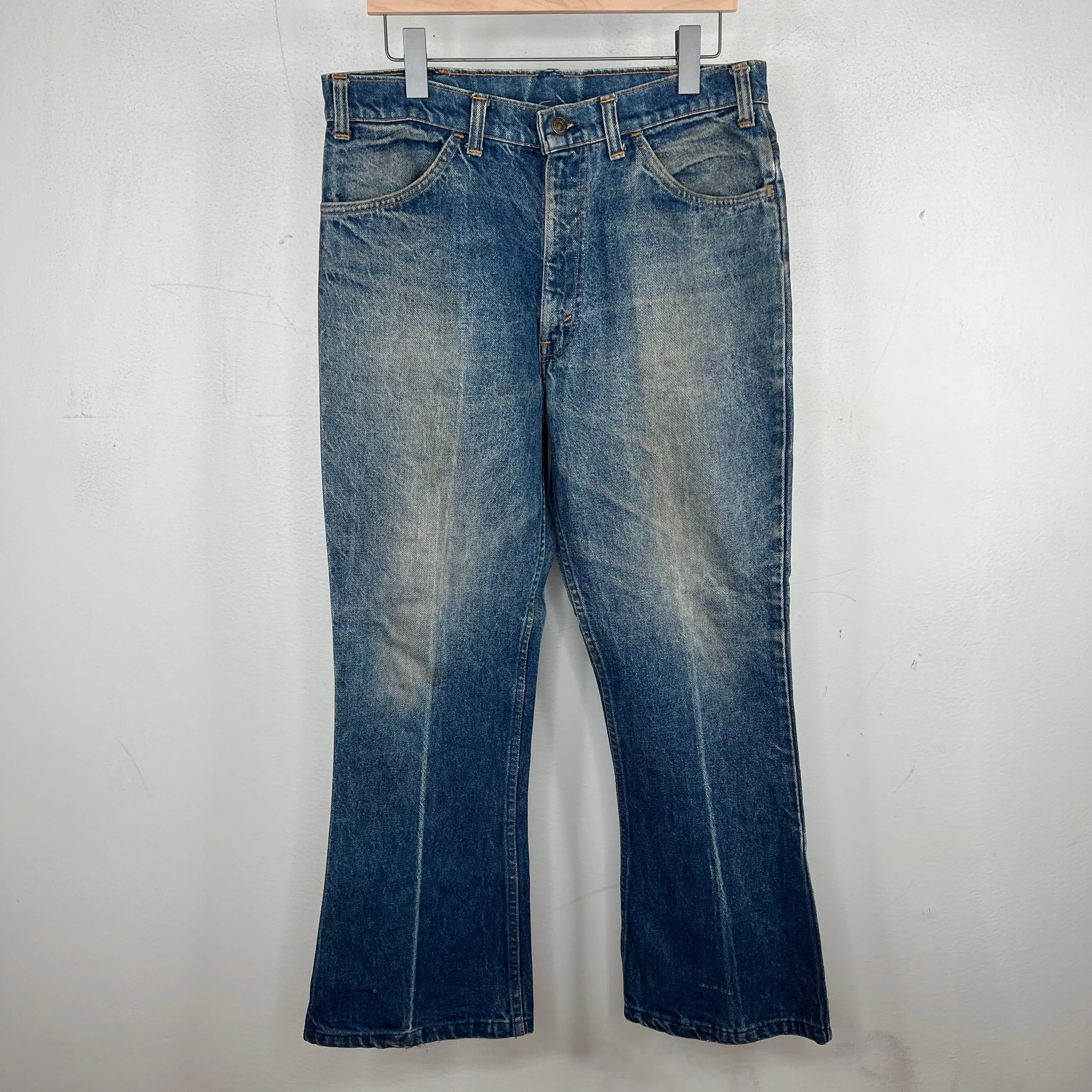 Vintage Levi's Orange Tab Flared Denim Jeans