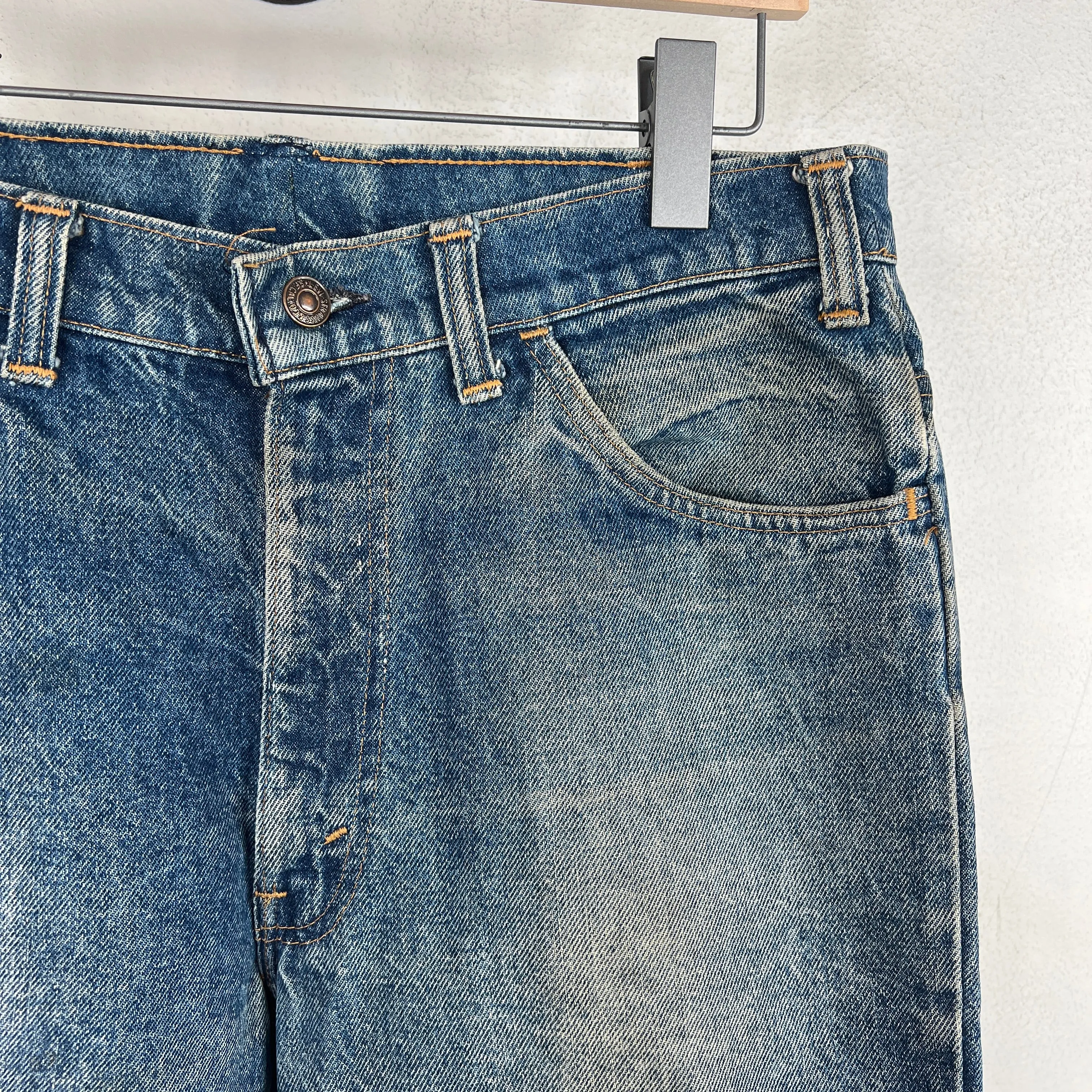 Vintage Levi's Orange Tab Flared Denim Jeans