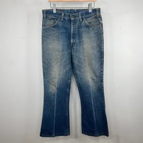 Vintage Levi's Orange Tab Flared Denim Jeans
