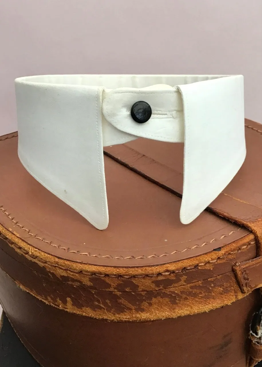 Vintage Radiac White Starched Detachable Collar | 14.5” | Style No2
