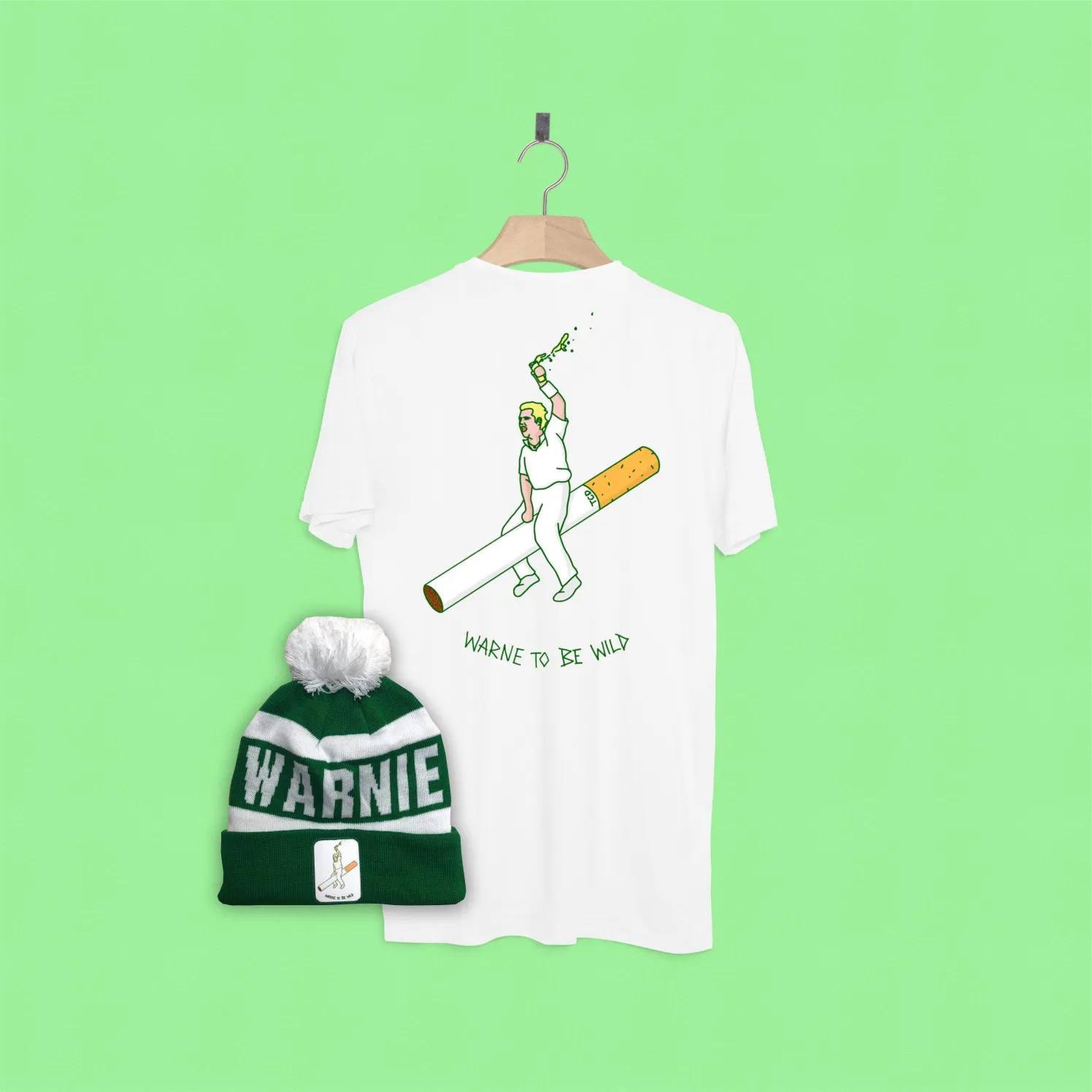 Warne to be Wild Beanie Combo