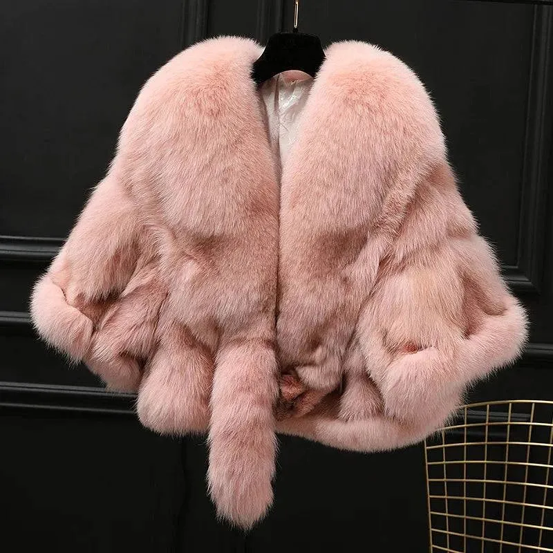 Winter Fur Poncho