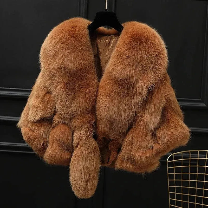 Winter Fur Poncho