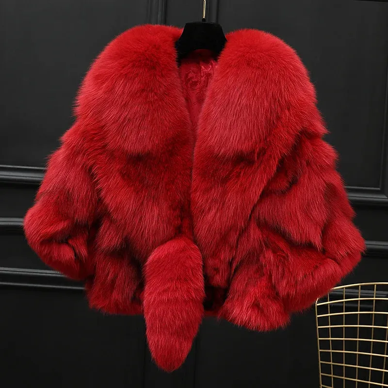 Winter Fur Poncho