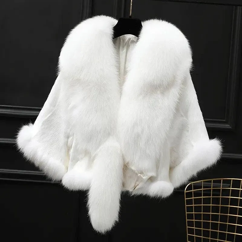 Winter Fur Poncho