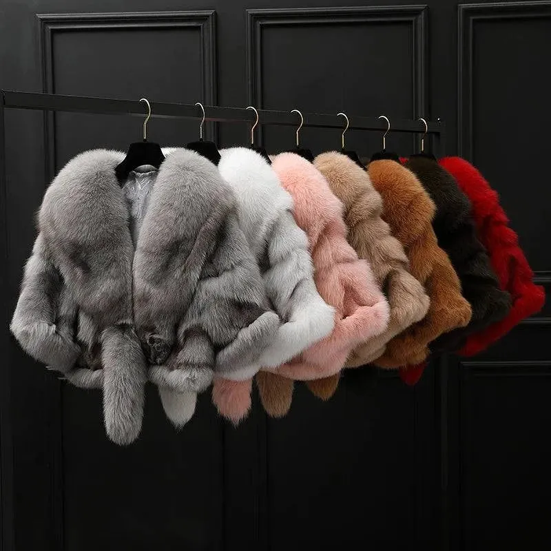 Winter Fur Poncho