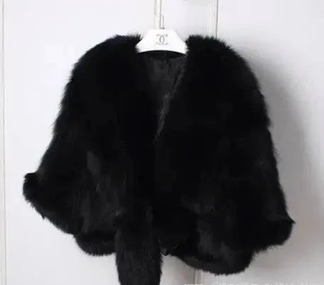 Winter Fur Poncho