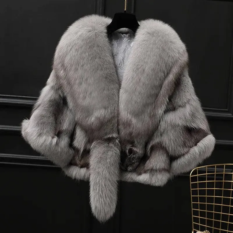 Winter Fur Poncho