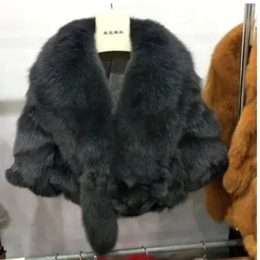 Winter Fur Poncho