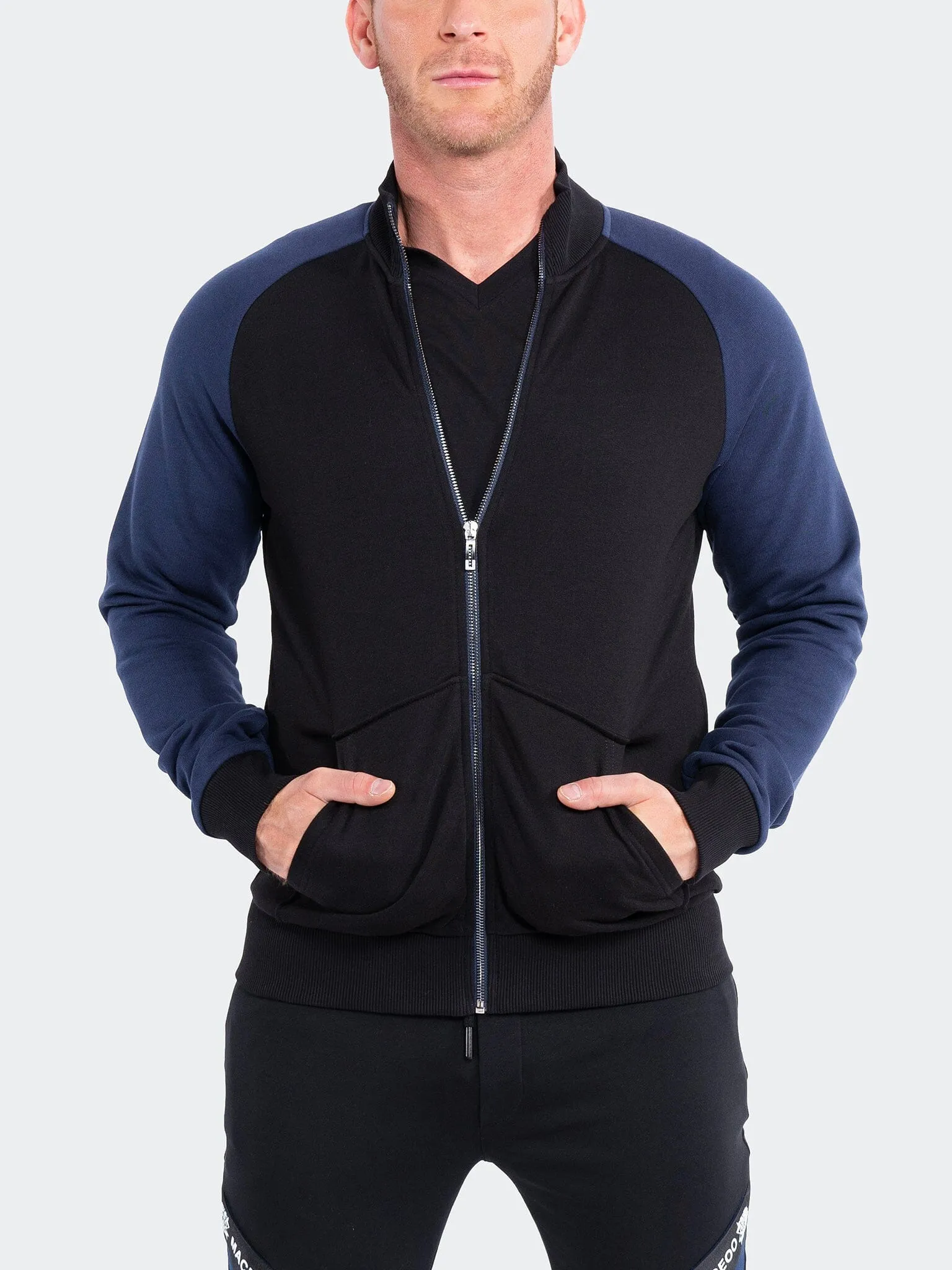 Zipper BlueSide Black